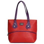 Rissachi Women Artificial Leather Handheld Bag (RB078), red