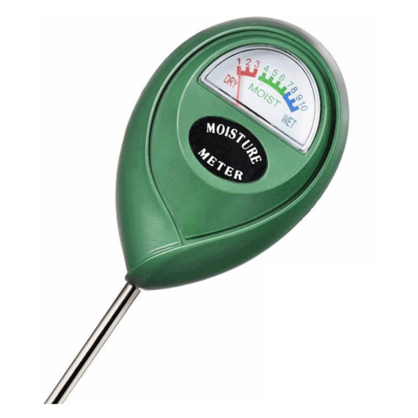 Sukot Soil Moisture Sensor Meter - Soil Water Monitor, Hydrometer for Gardening, Farming, No Batteries Required All-in-One Analog Moisture Measurer (10 mm)