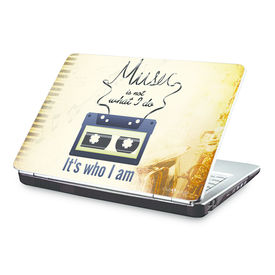 Clublaptop Music Is Who I Am -CLS 183 Laptop Skin(For 15.6  Laptops)