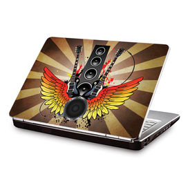 Clublaptop Rock Band (CLS-253) Laptop Skin.