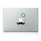 Clublaptop Moustache & Monacle MacBook Mac Sticker Skin Decal Vinyl for 11.6