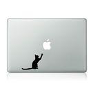 Clublaptop Cat Touching Apple MacBook Mac Sticker Skin Decal Vinyl for 11.6