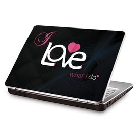 Clublaptop LSK CL 92: I Love What I DO Laptop Skin