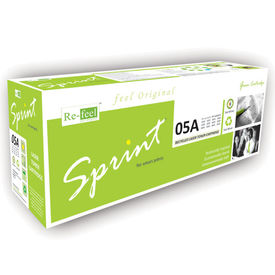 Refeel Sprint Compatible Laser Toner Cartridge 05A for use with HP CE505A