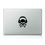 Clublaptop Skull Headphone MacBook Mac Sticker Skin Decal Vinyl for 11.6  13  15  17 