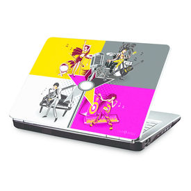 Clublaptop Music Make You Dance -CLS 168 Laptop Skin(For 15.6  Laptops)