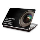 Clublaptop Camera Lens Focus Quote (CLS-248) Laptop Skin.