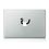 Clublaptop Apple Worm MacBook Mac Sticker Skin Decal Vinyl for 11.6  13  15  17 