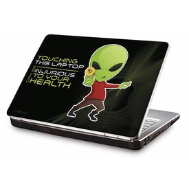 Clublaptop LSK CL 111: Laptop Warning Laptop Skin