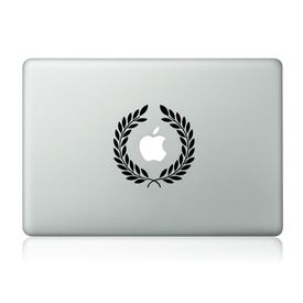 Clublaptop Olive Branch Around Logo MacBook Mac Sticker Skin Decal Vinyl for 11.6  13  15  17 