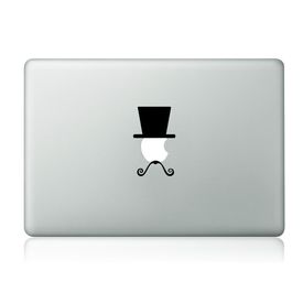 Clublaptop Hat Moustache MacBook Mac Sticker Skin Decal Vinyl for 11.6  13  15  17 