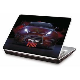 Clublaptop LSK CL 124: Set The Road On Fire Laptop Skin