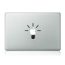 Clublaptop Idea Bulb MacBook Mac Sticker Skin Decal Vinyl for 11.6  13  15  17 