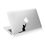 Clublaptop Cat Touching Apple MacBook Mac Sticker Skin Decal Vinyl for 11.6  13  15  17 