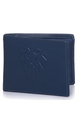 Dandy Blue Leather Wallet