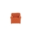 Jaquard Knit Sofa Cover, Orange & Black, 1 seater