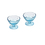Footed 160 ml Ice Cream Bowl Set of 2,  blue