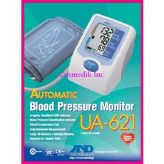 AND Medical JAPAN - UA-621 Blood Pressure Monitor - Upper Arm - Fully Automatic - Mrp-3600/-
