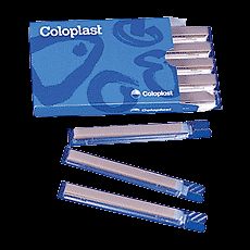 Coloplast 2655: Ostomy Strip Paste Protects Peristomal Skin And Extends Pouch Wear Time. Alcohol-Free, Latex-Free- box of 10 strips - 6gms each