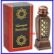 Original - Al Haramain - SATURDAY - Attar Perfume oil - 15ml - Made in UAE