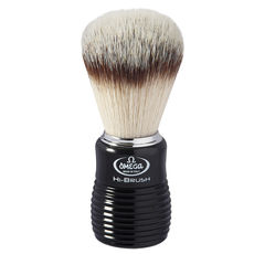 Omega 0146081 HI-BRUSH fiber Badger Effect Shaving brush– Made in Italy
