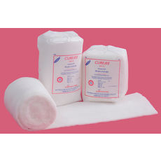 CUREJEE GAMJEE ROLL X 3NOS (Best quality absorbent cotton, overwrapped by superior quality cotton yarn- UNSTERILE) FOR DRESSING & CLEANING - 10CM X 2.5MTR EACH X 3NOS