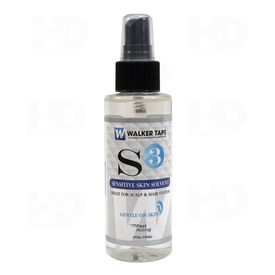 Original Walker S3 Solvent for Sensitive Skin-Hair Wig/HairSystem Adhesive Cleaner - Made in USA