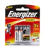 Energizer Max E92BP4 AAA