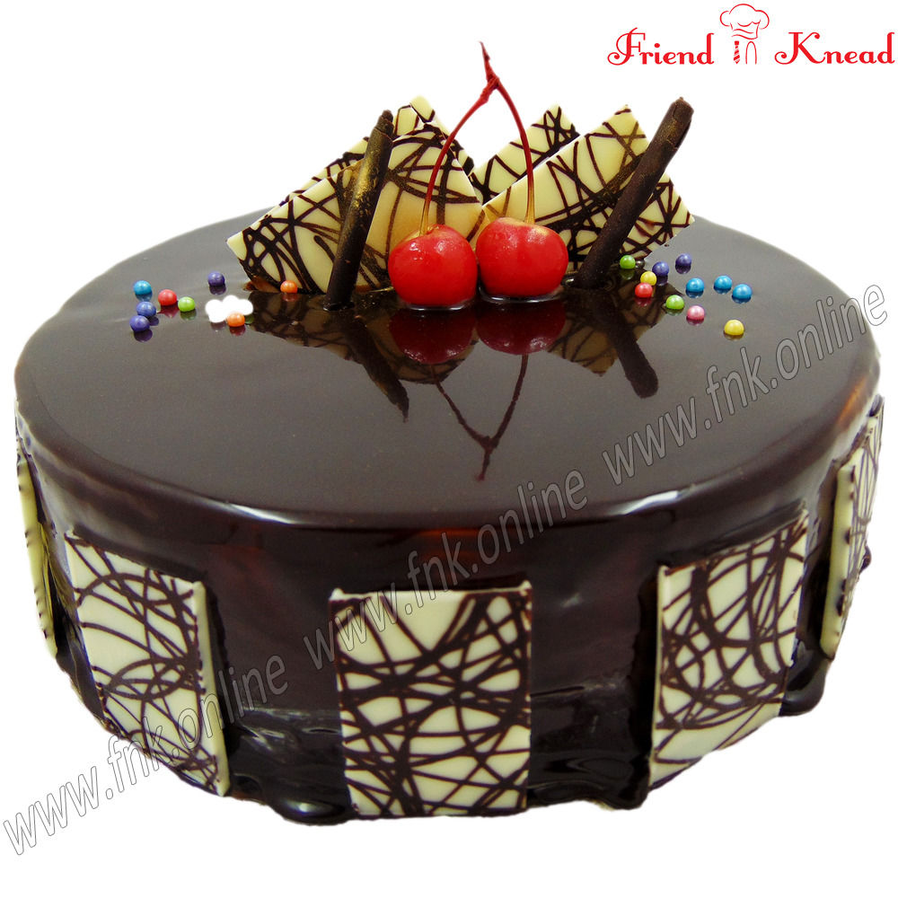 Order Sumptuous Chocolate Truffle Cake Online, Price Rs.595 | FlowerAura-sonthuy.vn