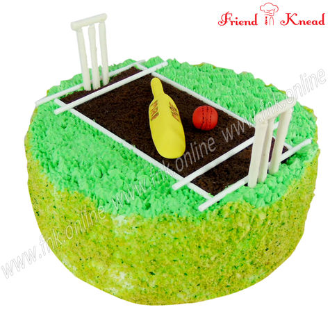 Cricket Stadium Cake
