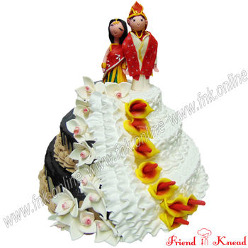 The Wedding Eve Cake, 6 kg, egg