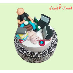 Apps Cake  Technology Theme Cake  Laptop Cake  Liliyum Patisserie  Cafe