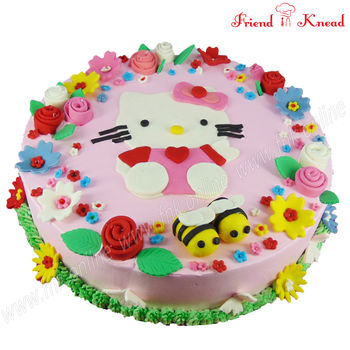 Hello Kitty Cake, 2 kg, egg
