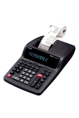 Casio Priniting Printing Calculator (12 Digit),  white