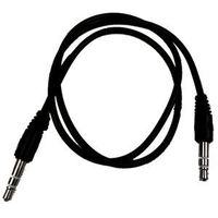3.5mm Aux cable for Car, Moble and other Audio Devices in Black Color