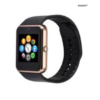 Kwitech™ Bluetooth 3.0 Smart Watch GT08 with SIM/Memory Card Slot & Camera For all Android Smart Phones & Apple iOS - Rose Gold