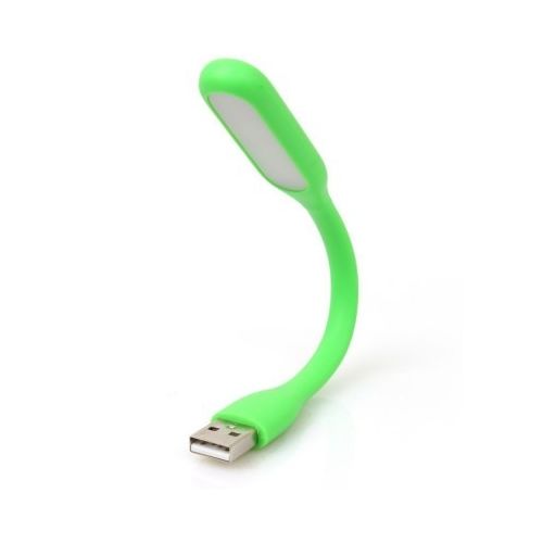 Green Portable & Flexible USB LED Lamp/LIght