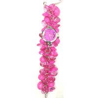 Pink Fancy Beaded Watches for Girls & Womens