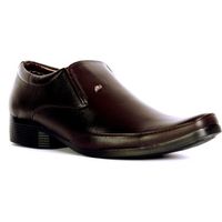 one99 formal man's Brown Without Laces shoes LU05, 10