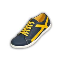 Casual Shoes Black yellow white, 7