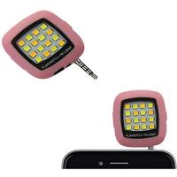 Led Flash Phone Charm in Pink Color