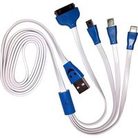 Link+ 4 In 1 Smiley Data Sync & Charge Cable