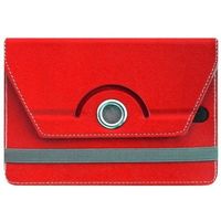 Universal 7" folio Cover for tablets in red Color