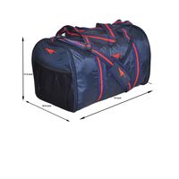 Gym Bag - Foldable-Round curv shape (MN-0272-N-BLU)