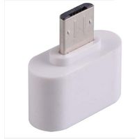 Pocket Size OTG Cable/ Adaptor in White Color