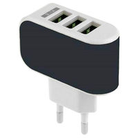 USB 3 port Wall Adapter Battery Charger