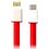 Type-C USB 3.1 to USB 3.0 Data Sync Charge in red color