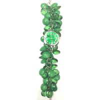 Green Fancy Beaded Watches for Girls & Womens