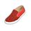 Lofer Shoes Red Black Check 709, 7