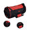 Gym Bag - -Round shape (MN-0288-RED-BLK)
